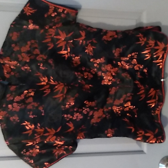 Vintage Chinese Cheongsam Womens Blouse - Picture 2 of 9